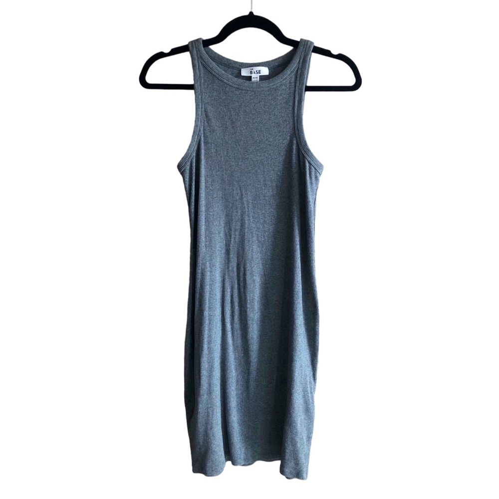The Base Reimi ribbed mini dress